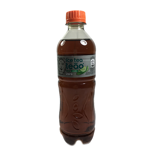 Chá Preto Ice Tea Limão Leão Zero Garrafa 450ml