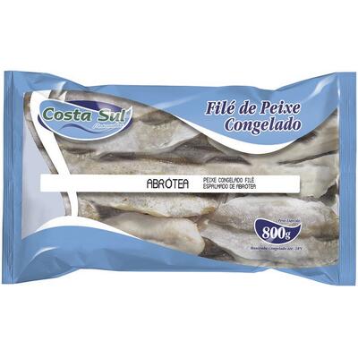 Peixe Abrotea Espalmada Costa Sul Congelado 800g