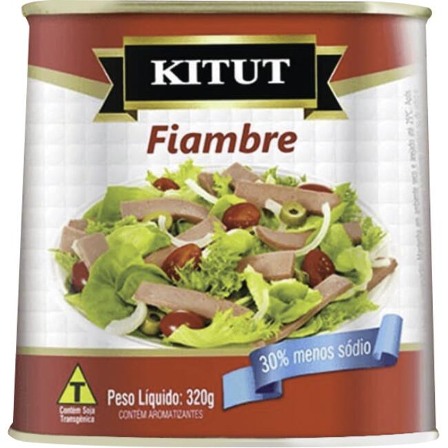 Fiambre Kitut Baixo sódio 320g