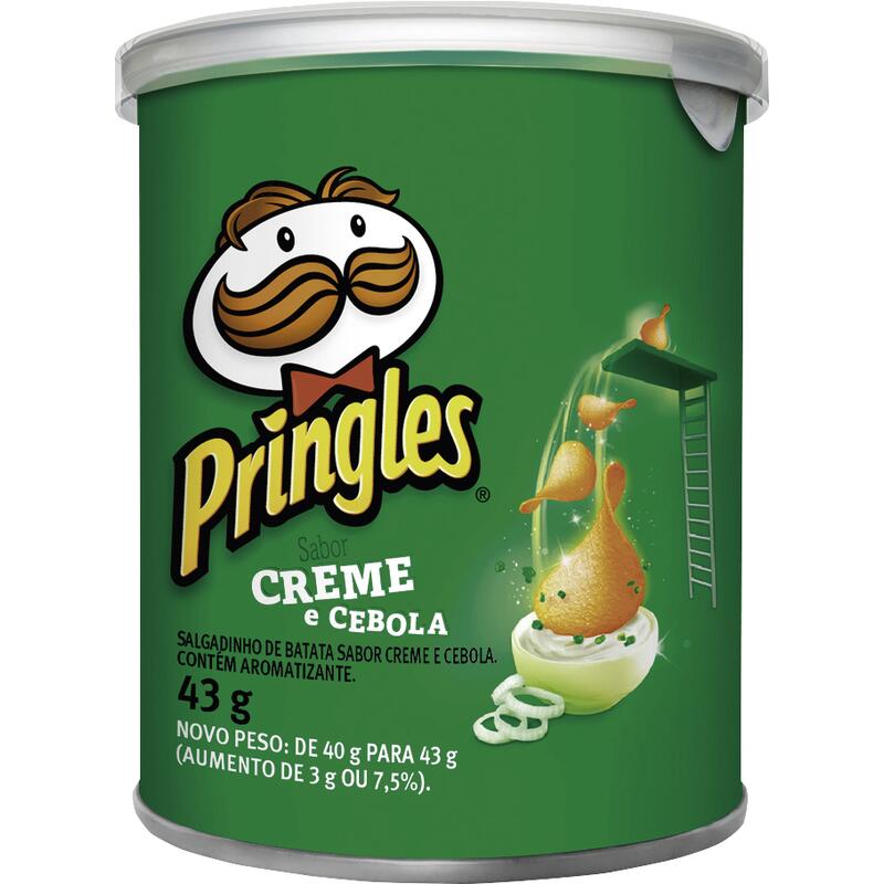 Salgadinho Batata Pringles Creme e cebola 43g