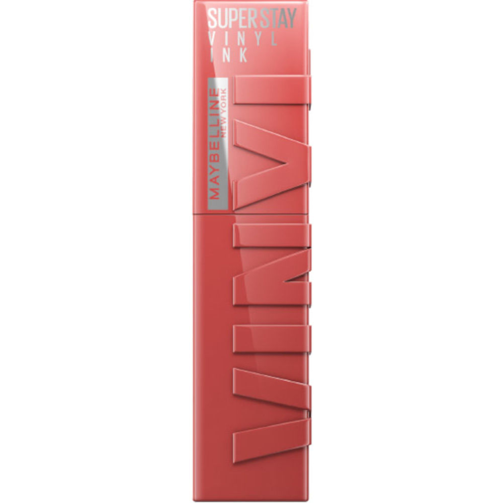 Batom Líquido MAYBELLINE Superstay Vinyl Ink Peachy 4.2ml