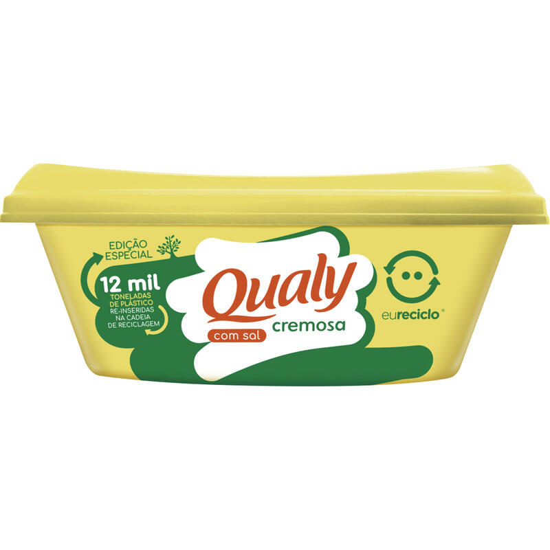 Margarina Qualy 250g - Com Sal - Edição Limitada - Potes Colecionáveis
