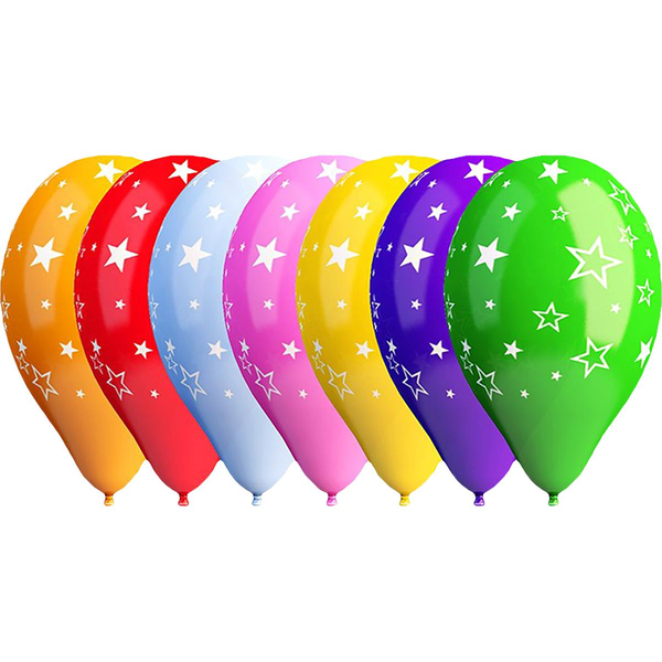 Balão Alegria&Festa Estrelinha - Com 10 Balões