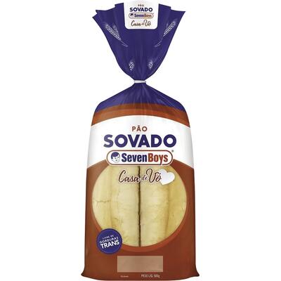Pão Sovado Seven Boys 500g