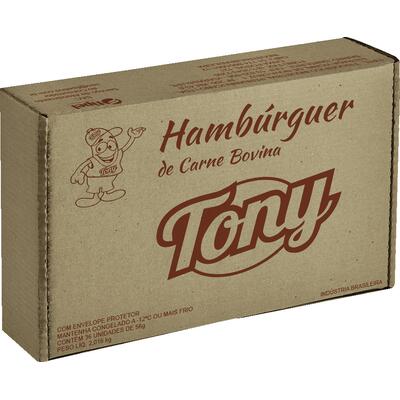 Hambúrguer Tony Carne bovina 36x56g