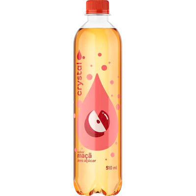 Bebida Saborizada Crystal Maçã 510ml