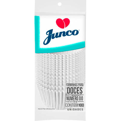 Forma de Papel Junco N°0 Branca 100 un