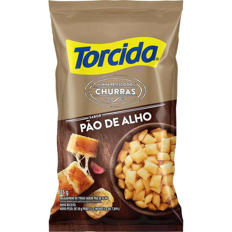 Salgadinho TORCIDA Pão de Alho 35g