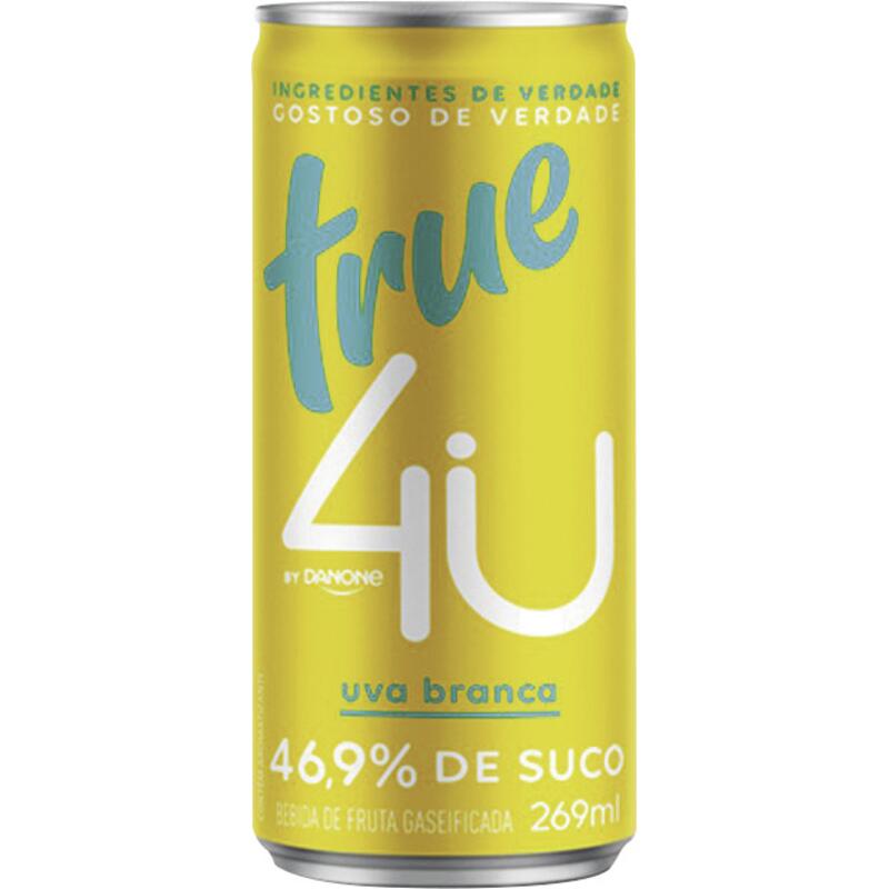 Bebida Danone 4U Uva branca 269ml
