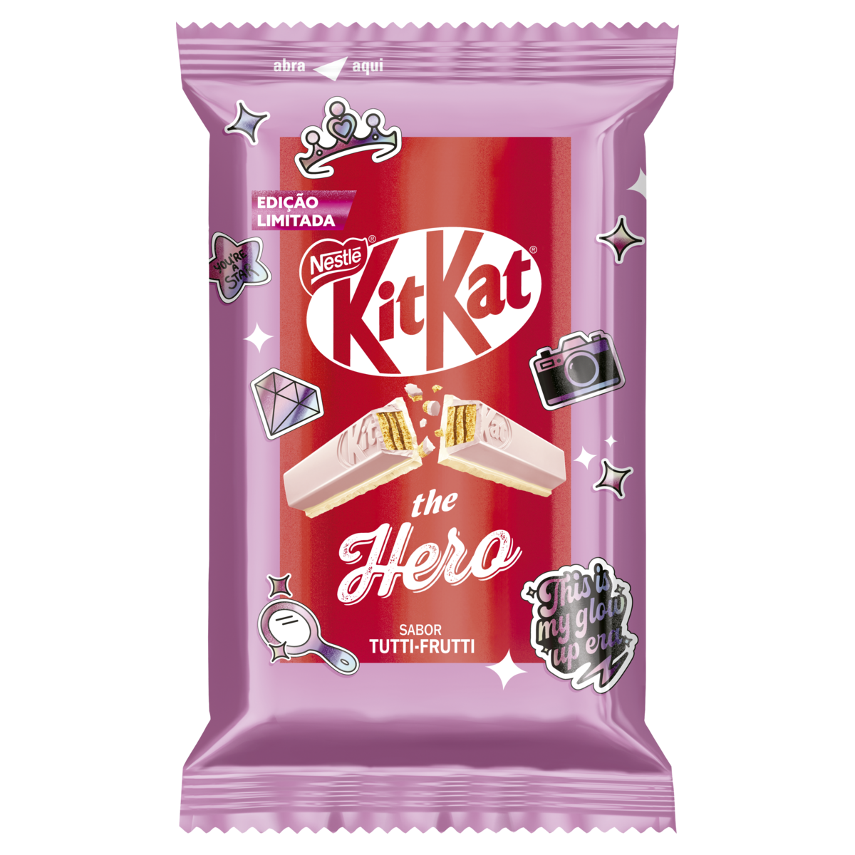 Wafer Cobertura Tutti Frutti The Hero Kitkat 41,5g