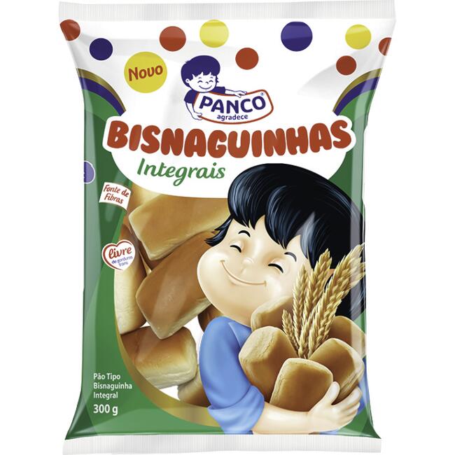 Pão Panco 300g - Bisnaguinha - Integral