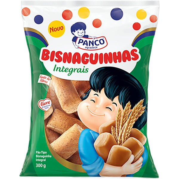 Pão Panco 300g - Bisnaguinha - Integral