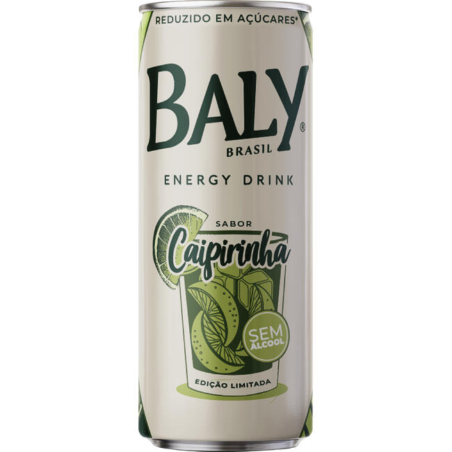 Energético sem Álcool Baly Caipirinha 250ml
