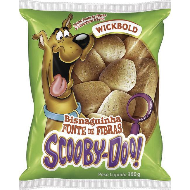 Bisnaguinha Integral Wickbold Scooby-Doo 300g