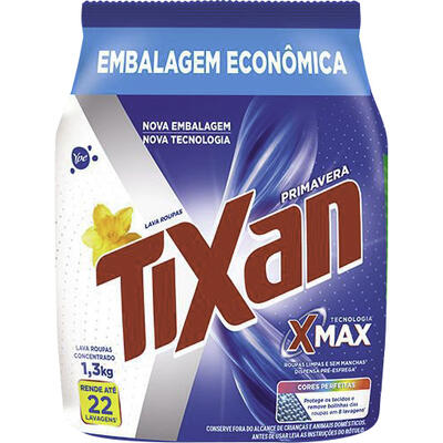 Sabão em Pó Tixan Ypê 1,3kg - Primavera - Sachê