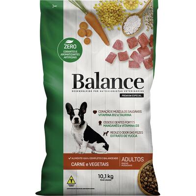 Alimento para Cães Adultos Balance Carne 10,1kg