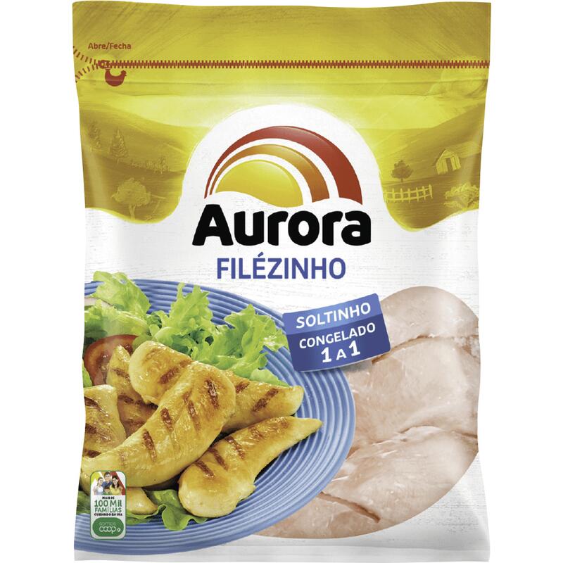 Filezinho de Frango Aurora IQF Congelado 3kg