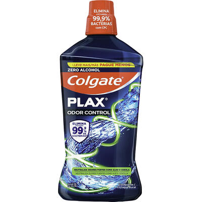 Enxaguante Bucal PLAX Odor Control 1l
