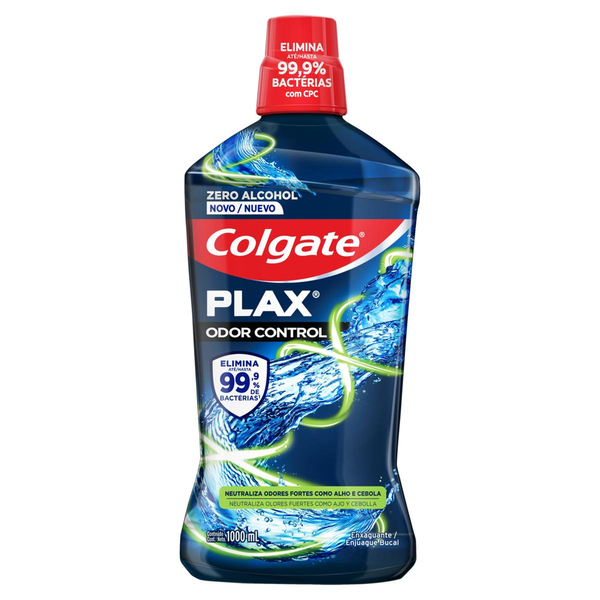 Enxaguante Bucal PLAX Odor Control 1l