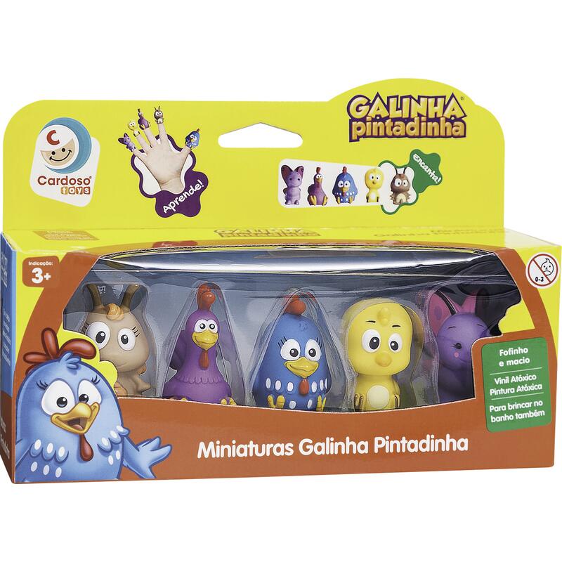 Coleção Cardoso Galinha Pintadinha Ref.3038 un