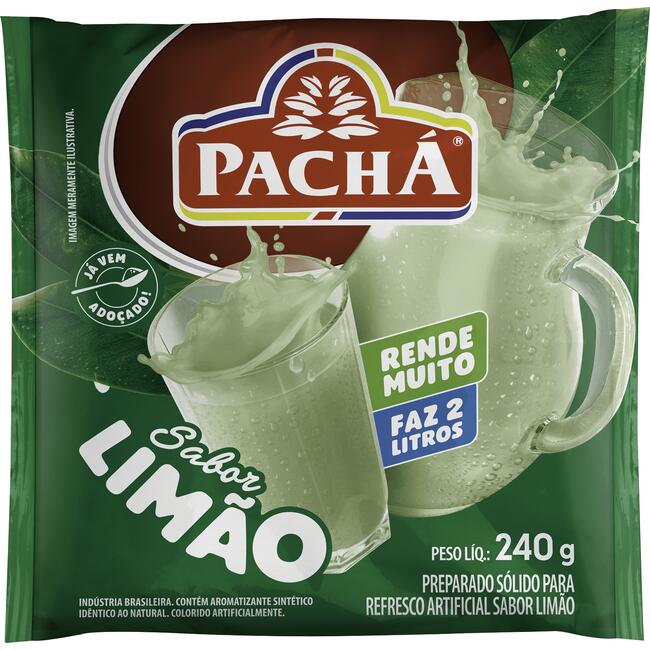 Refresco em Pó Pachá Limão 240g