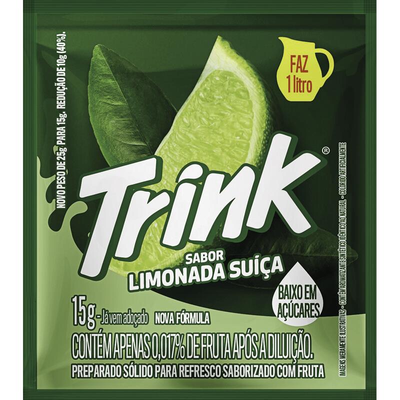 Refresco em Pó Trink Limonada Suíça 15g