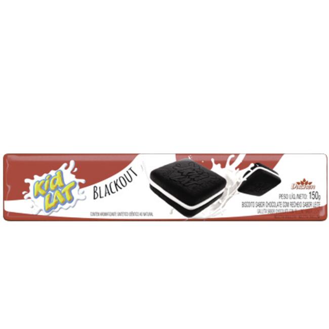 Biscoito Recheado Parmalat Kidlat Blackout 150g