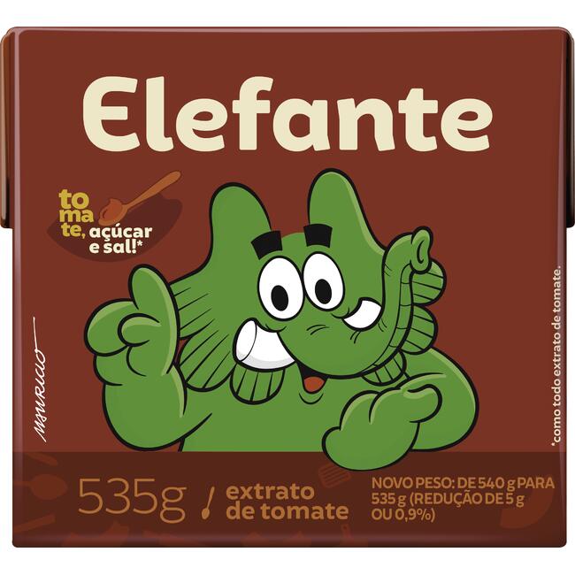 Extrato de Tomate Elefante Caixa 535g