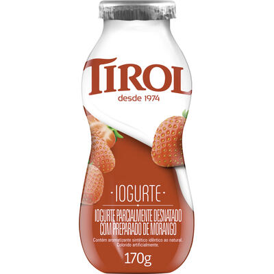 Iogurte Tirol Morango 170g