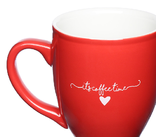 Caneca Lamour Vermelha 300ml