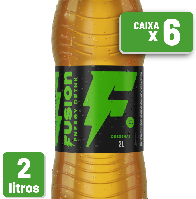 Energético Fusion Pet 2L Caixa c/ 6 un