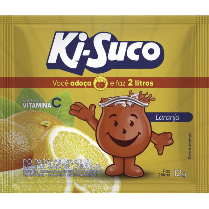 Refresco em Pó Ki-Suco Laranja 12g
