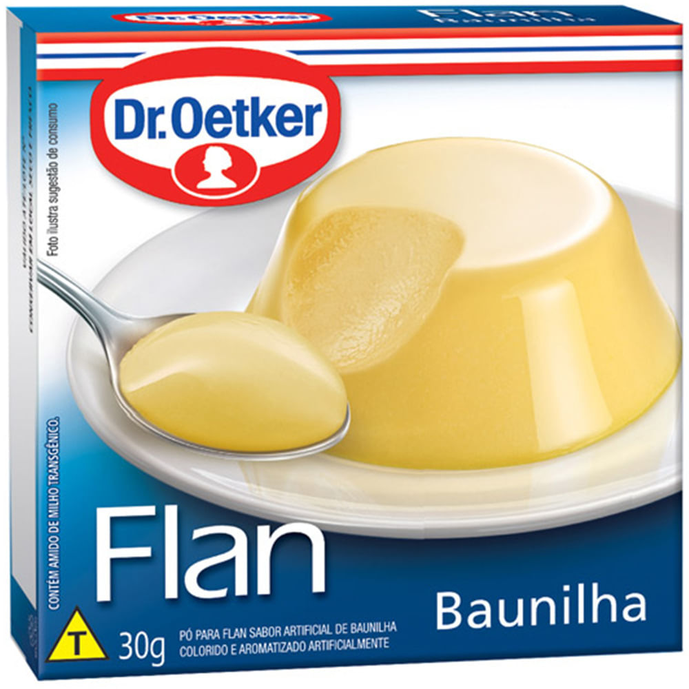Flan Dr Oetker Baunilha 30g