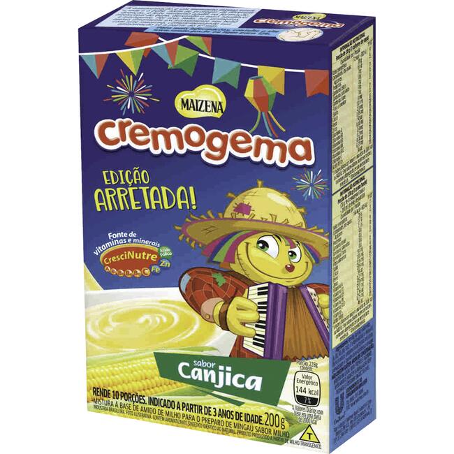 Cremogema Arretada Canjica 200g