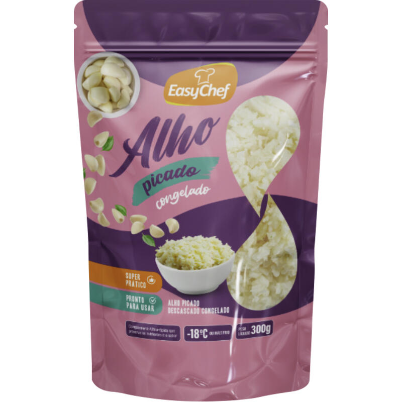 Alho Descascado Easychef Picado 300g