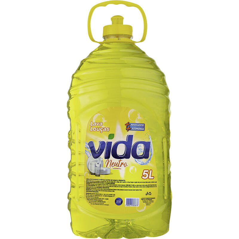 Detergente Líquido Vida Neutro 5L