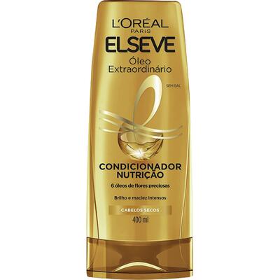 Condicionador de Cabelo ELSEVE Óleo Extraordinário Nutrição 400ml