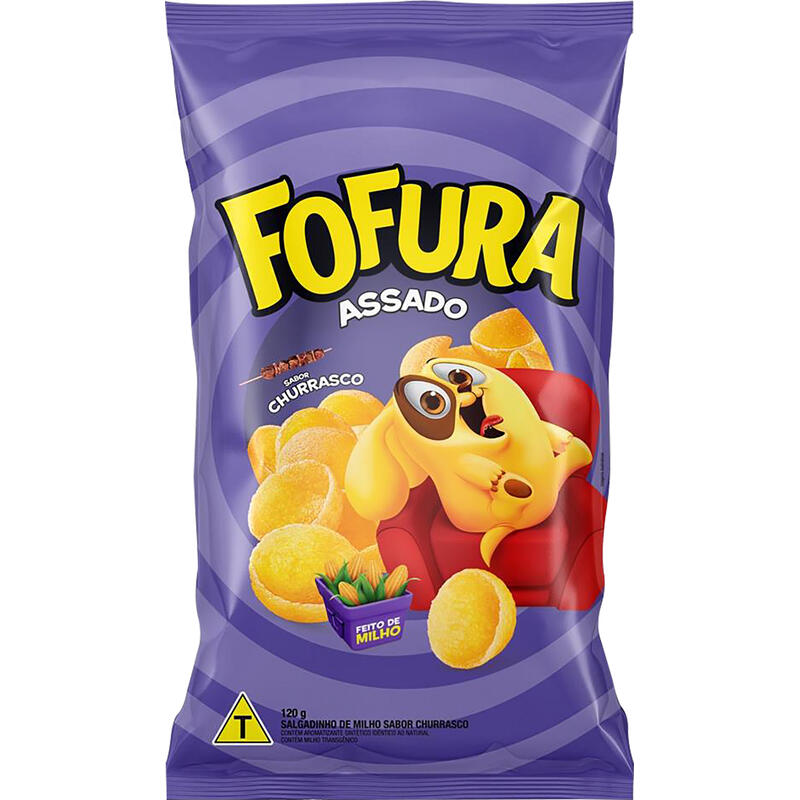 Salgadinho Fofura Churrasco 120g