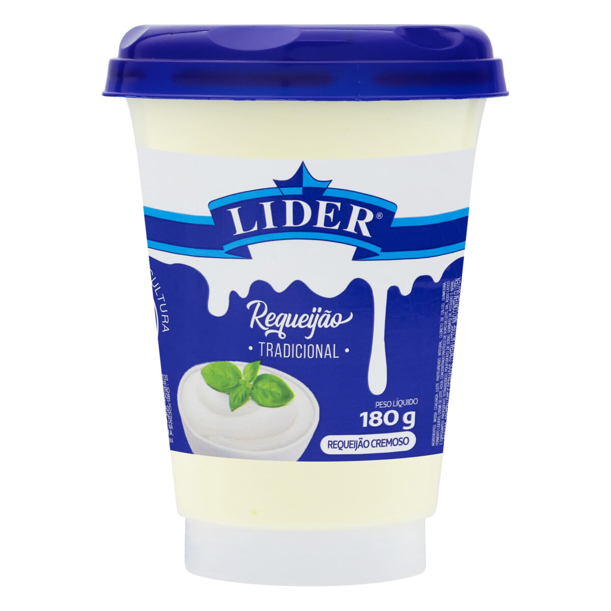 Requeijão Lider Cremoso Tradicional 180g