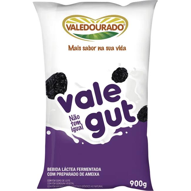Bebida Láctea Vale Gut Ameixa 900g