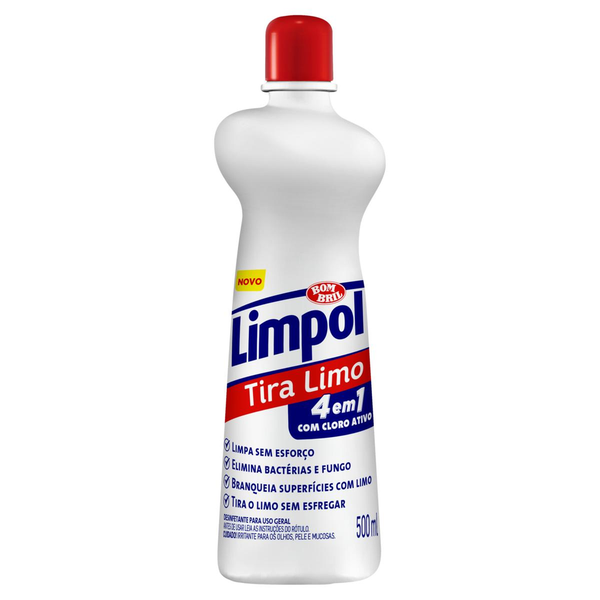 Tira Limo Limpol Cloro Squeeze 500ml