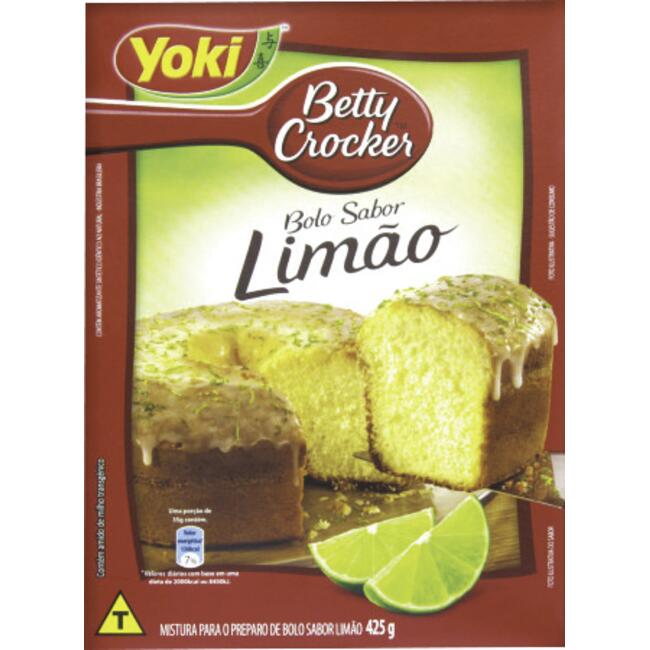 Mistura para Bolo Betty Crocker Limão 425g