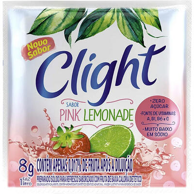 Refresco CLIGHT Pink Lemonade 8g