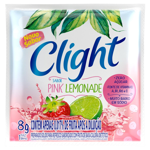 Refresco CLIGHT Pink Lemonade 8g