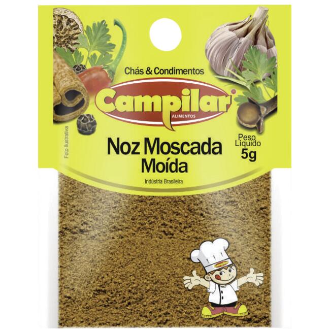 Noz Moscada Campilar Moída 5g