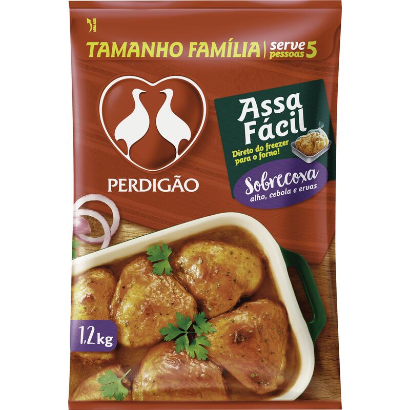 Sobrecoxa Perdigão Assa Fácil 1,2kg - Congelada