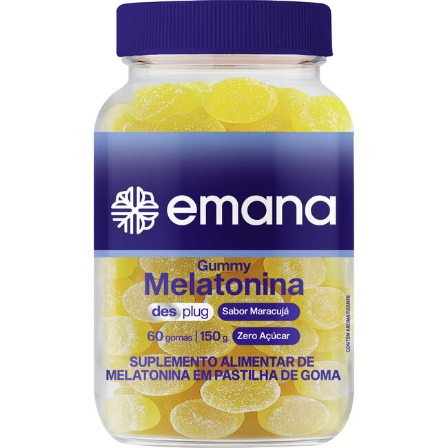 Suplemento Alimentar Emana Gummy Melatonina 150g
