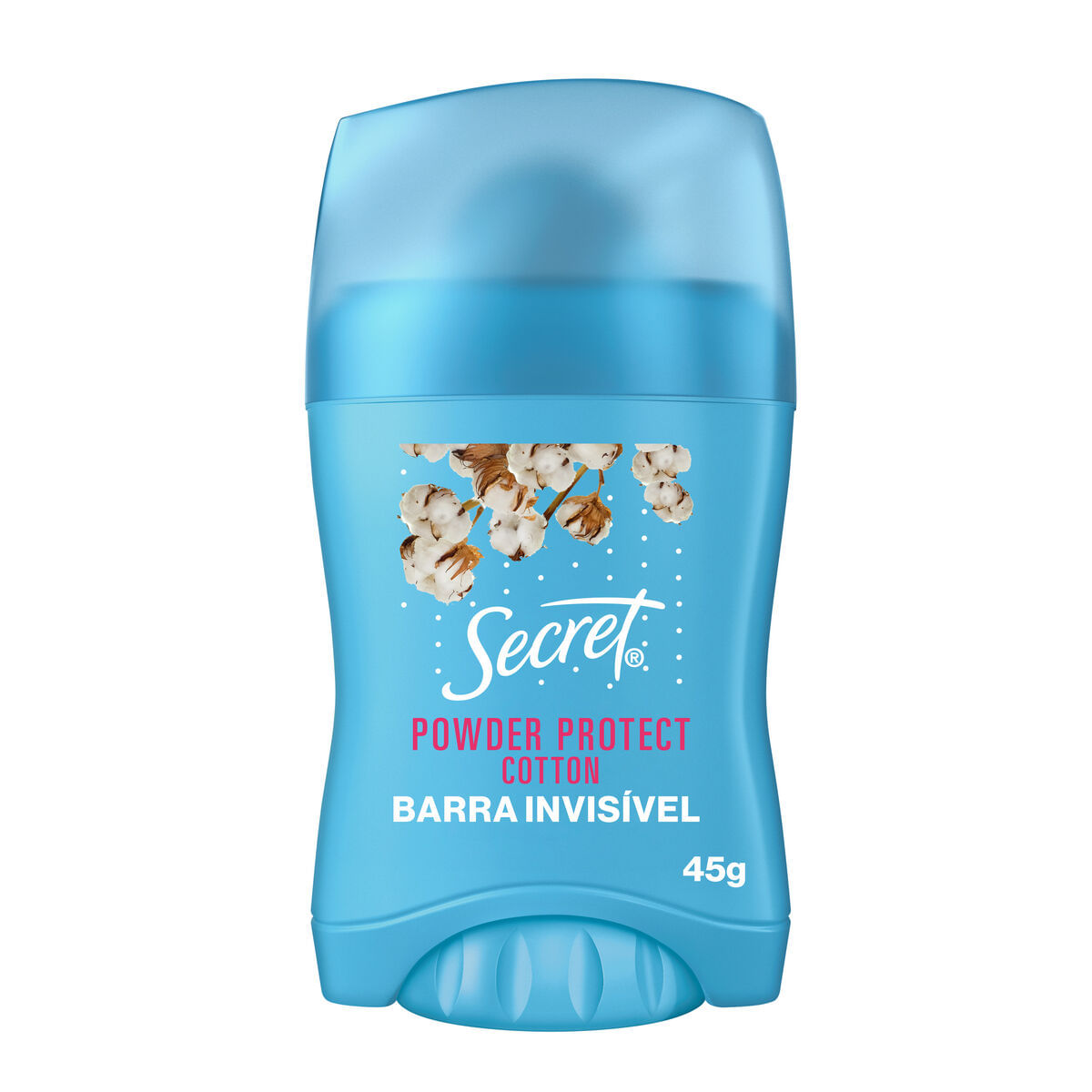 Antitranspirante Barra Powder Protect Cotton Secret 45g