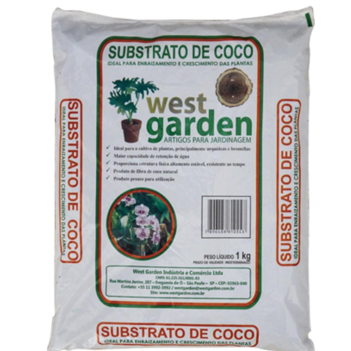 Substrato de Coco Saco com 1kg