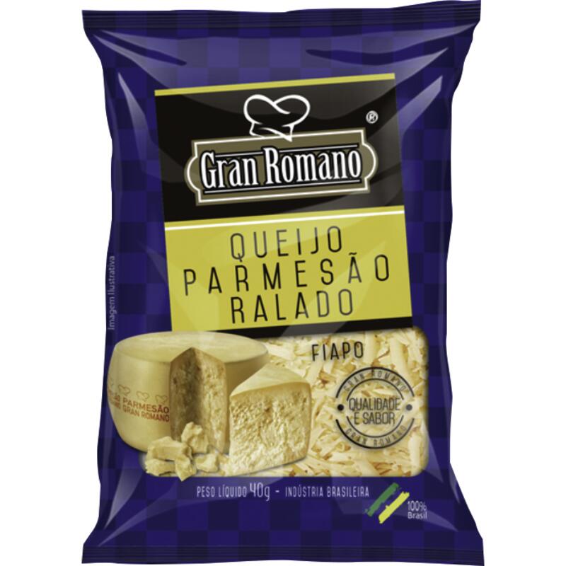 Queijo Ralado Parmesão Gran Romano Fiapo 40g